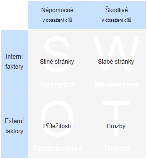 SWOT matice